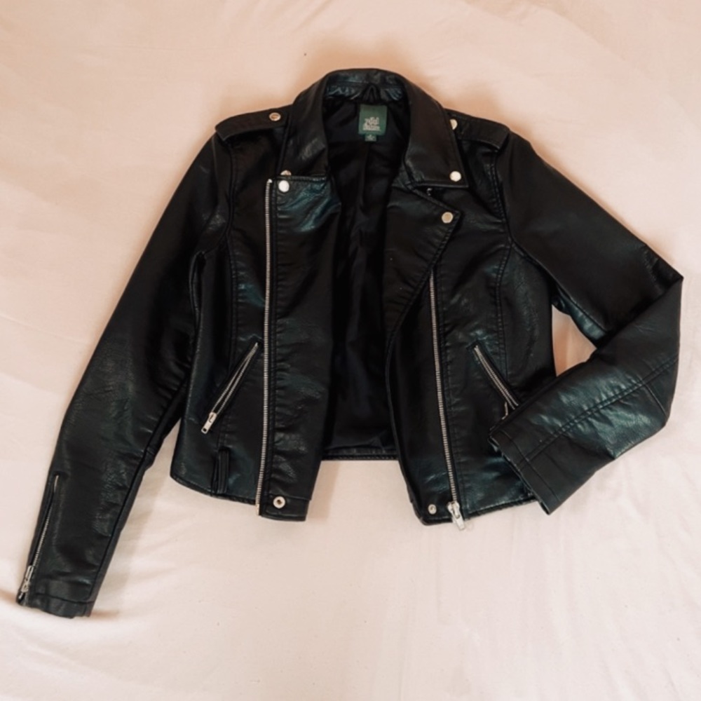 Wild Fable faux leather jacket